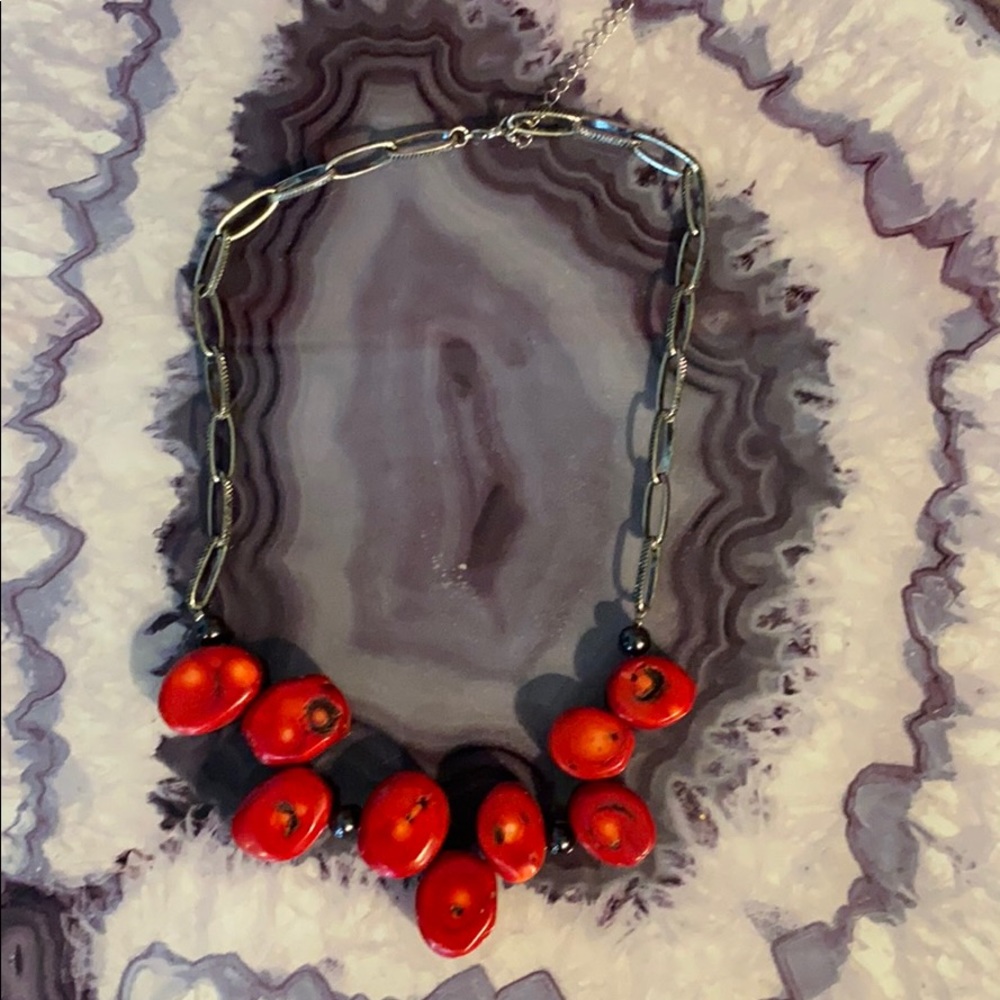 Red necklace